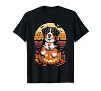Halloween Retro Bernese Mountain Dog Berner Camiseta
