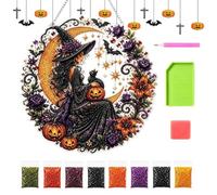 Halloween Rhinestone Art Ornament - DIY Crafting Set For Home, Apartment