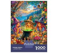 Halloween Rompecabezas 1000 Piezas Puzzle - Juego Didáctico para Adultos Y Niños, 38x26cm/1000pcs