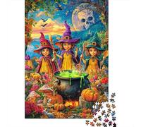 Halloween Rompecabezas 1000 Piezas Puzzle - Juego Didáctico para Adultos Y Niños, 70x50cm/1000pcs