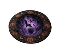 Halloween Rug - Crystal Velvet 60x60cm Or 100x100cm 3D Optical Illusion