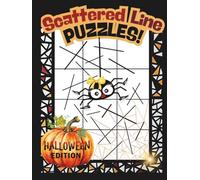 Halloween Scattered Line Puzzle Book: This geometric puzzle book challenges you to transform an array of scattered lines into harmonious triangles.
