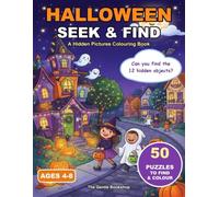 Halloween S nd Find: A Hidden Pictures Activity & Colouring Book for Kids Ages 4-8 | 50 Spooky Puzzles to Find and Colour (S nd Find Colouring Books)