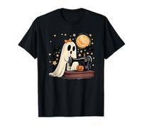 Halloween Sewing Witchy Stitch Haunted Needlecraft Camiseta