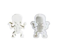Halloween Silicone Molds, Flexible Molder, Handmade Decoration Doll Plaster Moulds for Candle Making, Clay, Epoxy Resin, Soap, Jelly, Aroma Beads, Chocolate Crafts, Cupcakes and Pendants