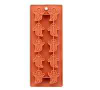 Halloween Silicone Molds, Pumpkin Ghost, 3D Cute Reusable Chocolate Candy | Soap Candle Organizer Durable Fall Accessory Stylish Party Gift Portable Craft Supply Baking Classroom Home Kitchen Art