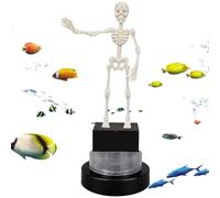 Halloween Skeleton Aquarium Bubbler 3D Printed Fish Tank Decor