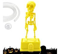 Halloween Skeleton Aquarium Ornament - Dancing Bubble Aerator Decor
