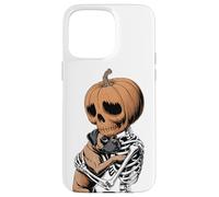 Halloween Skeleton Boxer Dog Carcasa para iPhone 15 Pro MAX