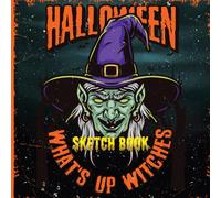 HALLOWEEN Sketchbook: A Large Square Sketchbook with Blank and White Paper - 100 Pages ( 8.25" x 8.25" ) for Drawing, Sketching, Painting and Recording Creative Ideas.