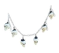 Halloween Skull Garland - Chained Skull Gothic Decoration