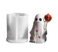 Halloween Soap Molds, Spooky Resin Silicone Molds Candle Making, Pumpkin Ghost Home Decor Craft Supplies For Epoxy Wax Plaster Desk Decor Party Decorations Holiday Kids Adults
