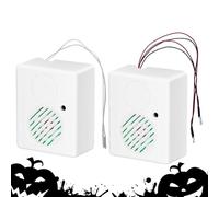 Halloween Sound Effects Machine, Sound Sensor de Halloween Props, Color-Changing LED Sound Machine, Scary Sounds Machine, Voice-Activated Halloween Props, Haunted House Sound Effects, Halloween Party