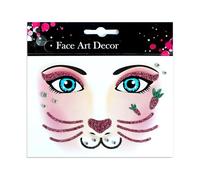 Halloween Sparkling Face Jewels Festival Women Jewels Body Glittered Crystal Sticker Butterfly Gems Glittered Art Gems