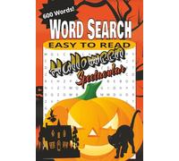 Halloween Spectacular Word Search Puzzle Book: Word Search with easy to read print about Halloween and Fall | 6x9 inches, 100 pages | 50 Puzzels with ... | Gift for Vacations, Holidays and Free times