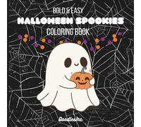 Halloween Spookies: Bold & Easy Coloring Book
