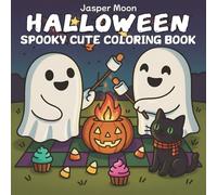 Halloween: Spooky Cute Coloring Book for Kids & Adults, featuring Creepy Kawaii Creatures with Bold and Easy Large Print Designs, and offering Stress Relief and Relaxing Family Fun