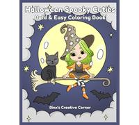 Halloween Spooky Cuties: Bold & Easy Coloring Book