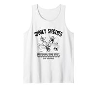 Halloween Spooky Spectres Retro Pumpkin & Co de los años 20 Camiseta sin Mangas
