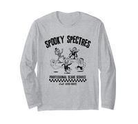 Halloween Spooky Spectres Retro Pumpkin & Co de los años 20 Manga Larga
