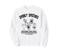 Halloween Spooky Spectres Retro Pumpkin & Co de los años 20 Sudadera