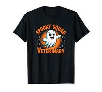 Halloween Spooky Squad Disfraz Veterinario Fiesta Vet Tech Camiseta