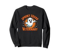 Halloween Spooky Squad Disfraz Veterinario Fiesta Vet Tech Sudadera