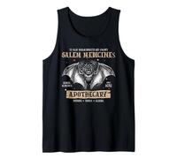 Halloween Spooky Witch Salem Medicines Boticario Mujeres Camiseta sin Mangas