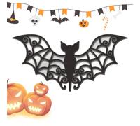 Halloween Stickers, Window Decorations Set, Reflective Mirror Signs, Spider Design, Pumpkin Shape, Wood Finish, Easy Application, Themed Accent, Perfect for Haunted House, Crafting, Holiday
