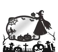 Halloween Stickers, Window Mirror Decorations, Reflective Wood Spider Pumpkin Signs, Adhesive Cutouts for Haunted House, Holiday Crafting, Party Props, Kids Scrapbook, Home Decorations