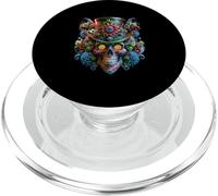 Halloween Sugar Skull Totenkopf Dia De Los Muertos Calavera PopSockets PopGrip para MagSafe
