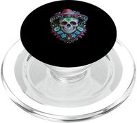 Halloween Sugar Skull Totenkopf Dia De Los Muertos Calavera PopSockets PopGrip para MagSafe