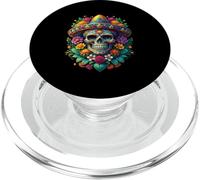 Halloween Sugar Skull Totenkopf Dia De Los Muertos Calavera PopSockets PopGrip para MagSafe