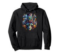 Halloween Sugar Skull Totenkopf Dia De Los Muertos Calavera Sudadera con Capucha