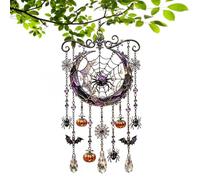 Halloween Sun Catcher - 7.87 X 15.75 inch Acrylic Skull Bat Window Decor