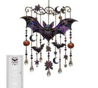 Halloween Suncatcher Wind Chime, 2D Acrylic Autumn Crystal Sound Crafts