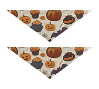 Halloween Sweets and Treats Accesorios de moda para mascotas, 2 piezas para uso al aire libre, mascotas de varios tamaños, 20 x 7 3 pulgadas
