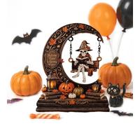 Halloween Table Decor Seasonal Desktop Dorm Living Room Study Bookshelf