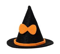 Halloween Table Decorations, Cute Witch Hat Mini Art Project, Small Living Room Bedside Bookshelf Decor For Kids, Sturdy Fabric And Felt With Lightweight Design, Party Photo Prop, Hair Accessory