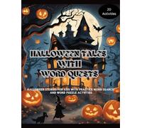 Halloween tales with word quests: Stories with exciting word search and puzzle games for kids