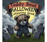 Halloween teddy bear: Colouring book
