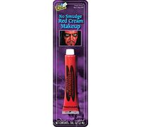 Halloween Terror Fiesta Pintura De Cara Y Cuerpo No Mancha Navidad Crema Maquillaje 12ml Tubo - Rojo, 12ml