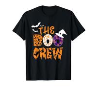 Halloween, The Boo Crew, espeluznantes murciélagos y Brujas, diversión Familiar Camiseta gráfica económica, Hombre, Negro, M