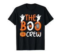 Halloween The Boo Crew - Lindo Fantasma - Familia Espeluznante a Juego Camiseta gráfica económica, Hombre, Negro, M