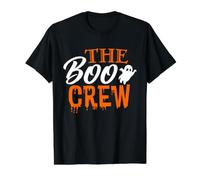Halloween The Boo Crew - Lindo Fantasma - Familia Espeluznante a Juego Camiseta gráfica económica, Hombre, Negro, M