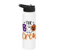 Halloween The Boo Crew, lindo fantasma y espeluznante combinación familiar Stainless Steel Insulated Water Bottle