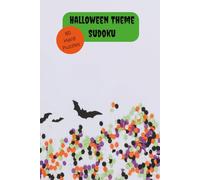 Halloween Theme Sudoku 80 Hard Puzzles: 6x9 inches. 80 puzzles each with a Halloween background.