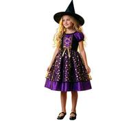 Halloween Themed Girls Outfit For Party And Festive Dress Up Cute For Toddlers And Kids Girls Dress Up Attire (2-Multicolour, 13-15)