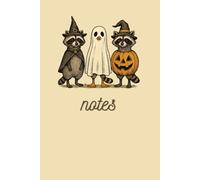 halloween themed simple blank lined notebook; 100 pages for notes, ideas, thoughts, sketches, goals; diary, journal, writer, planner, sketch book; gift idea for friends and family