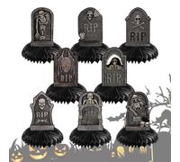 Halloween Tombstones Graveyard Skeleton Ghost Festival Haunted House Decor